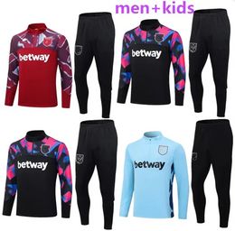 23-24 West Hams soccer tracksuits Fans Player Version ANDERSON UNITED RICE BOWEN ANTONIO P.FORNALS NOBLE FORNALS DAWSON training sets long sleeve