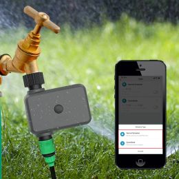 Timers Garden Watering Timers Wireless Bluetooth Control Drip Irrigation System Tap Faucet Timer Controller Lawn Saving Irrigation