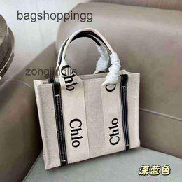 Fashion Canvas Clloe Versatile Bags Bag Women's 2024 Letter Woody Large Capacity Designer Totes Shopping Port BFN2