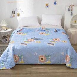 Comforters sets YanYangTian Summer Ice Cool Thin Quilt Comforter Soft Air conditioning Quilt/Duvet/Blanket Bed duvets 150 single bed quilt YQ240313