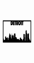 Detroit City Skyline Landscape Beautiful Home Decor Accent Metal Art Wall Sign5100791