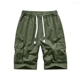 Men's Shorts Style Cargo Sports Large Size Pants Camouflage Pattern Printed Drawstring Comfortable And Casual