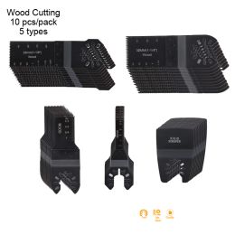Parts Oscillating Multi Tool Saw Blades Wood Cutter&scraper 10pcs Set Renovator Accessory