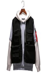 2020 New Brand Vests Tactical Black Hunting Travel Vests Mens Pockets Autumn Sleeveless Jackets City Fashion Vest3424841