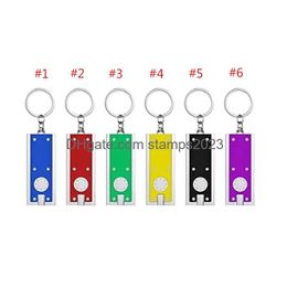 Party Favor Led Keychain Light Type Key Chain Lights Keyring Creative Gifts Mini Flashlight Keychains Drop Delivery Home Garden Festiv Dh8Px