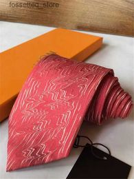 Neck Ties 23 brand Men Ties % Silk Jacquard Classic Woven Handmade Necktie for Men Wedding Casual and Business Neck Tie AAA L240313
