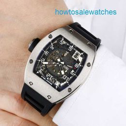 RM Watch Luxury Watch Swiss Watch Rm010 Automatic Mechanical Watch Series Rm010 Automation Platinum Limited Edition Sports Machinery Chronograph