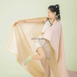 Comforters sets 2024 New Solid Color Printing Knitted Cotton Soybean Quilt Summer Quilt Airable Cover YQ240313