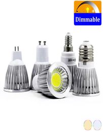 100pcslot LED Bulbs COB Spotlight Lamp Downlight Spot Light Dimmable E27 E14 GU53 GU10 3W 5W 7W Lampada Bombillas4152261
