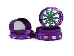 25 inch 6346mm Large Dry Herb Grinders 4 Piece Hard Top Sharp Metal Grinder 4 Layers Aluminium Alloy Cigarette Crusher 161 K29523545
