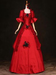 Casual Dresses Victorian Gothic Fairy Princess Brocade Ball Gown Period Dress Reenactment Theater Clothing6684709