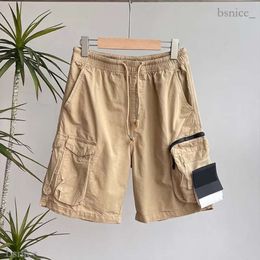 Men's Designer Stones Islandness Shorts Cargo Pockets Work Five-piece Womens Summer Sweatpants Multi-function Thigh Pants Short Casual Loose 244