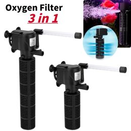 Accessories 3 in 1 Silent Aeration Internal Pump Submersible Water Purifier Aquarium Filter