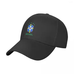 Ball Caps CBF Brasil Football Team Logo Baseball Cap Dad Hat Hats Sun Rave Men Women's