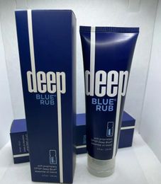 Hot selling deep BLUE RUB topical cream with essential oils 120ml body skin care Moisturizing Best quality