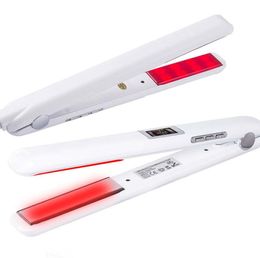 Whole New Design LCD Display Ultrasonic Infrared Hair Care Iron System with 360 degree swivel cord5160651