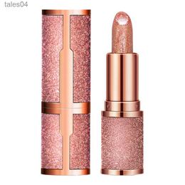 Lipstick Temperature Color Changing Lipstick Long Lasting Waterproof Nude Makeup Lipstick Moisturizing Glitter Star Matte Lipstick 240313