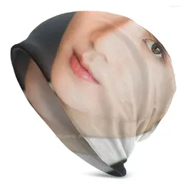 Berets Jungkook Isatroboh Cap Outdoor Warm Sports Headgear Music Cartoon Party Night Us Band Electro