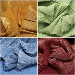 Fabric INS HOT Big Brand Design Pleated Fabric Per Half Meter,Designer Fabric for Sewing Fashion Creative Shape DIY Decoration Material