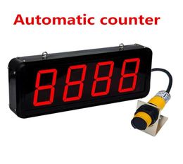 1070cm Automatic Infrared Sensor Counting LED Digital Tube Warehouse Production Display Board Conveyor Belt Object Counter Module3129384