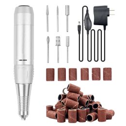 Drills Professional Electric Nail Drill Machine 35000RPM/25000RPM Manicure Pedicure Sanding Polisher Nail Art Pen Electric Mill Cutter