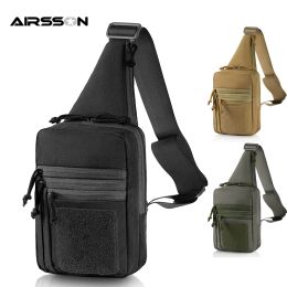Bags Tactical Shoulder Bag Military Concealed Gun Holster Pistol Carry Pouch Handgun Holder Bag For Outdoor Camping Hunting EDC Pack