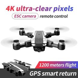 Drones Mini S105 Pro Drone 4K Professional Camera 5G WIFI Obstacle Avoidance FPV Brushless Motor RC Quadcopter New Dron ldd240313