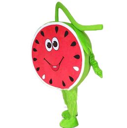 Adult Size Watermelon Mascot Costume Halloween Christmas Fancy Party Dress CartoonFancy Dress Carnival Unisex Adults Outfit