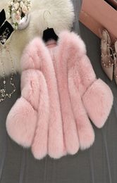 Plus Size Women Faux Coat 2018 Winter Thick Warm Hairy Jackets Solid Outerwear Female Fake Fur Fluffy Coats Overcoat Female3096694