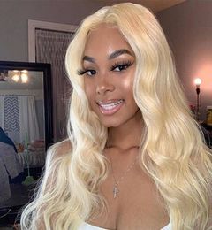 Lace Front Wig Body Wave Wig Blonde Lace Front Wig 13x4 Pre Plucked Lace Front Human Hair Wigs4981058