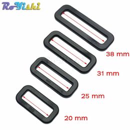 100pcs lot Plastic Loops Looploc Rectangle Rings Adjustable Buckles For Backpacks Straps267m