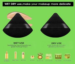 Powder Puff Face Soft Triangle Makeup Puff for Loose Powder Mineral Powder Body Powder Velour Cosmetic Foundation Blender Sponge B3833210