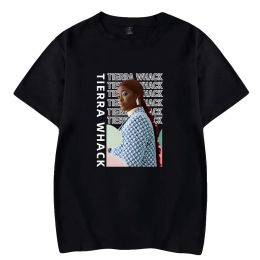 Tierra Whack T-shirt Whack World Album 2024 Tour Merch Crewneck Short Sleeve Tee Men Women Streetwear Hip Hop Clothes