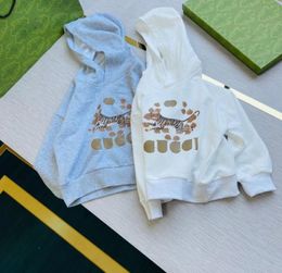 Luxury designer Kids Streetwear Hoodies Boys Girls Unisex Sweatshirts Fashion Alphabet Print Printed Pullover Baby Children Casual3314022