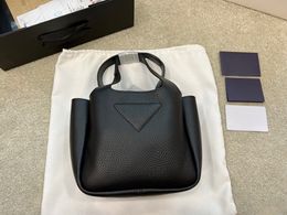Black Designer Handbag Tote Leather Women Fashion Shopping Bucket Bag Luxury Large Capacity Shoulder Bag Crossbody Bag Camera Bags Purse Holiday Gift
