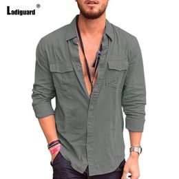 Men Polo Shirt Long Sleeve Blouse Summer Casual Beach Top Pullovers Single Breasted Shirts Clothing Plus SIze S-3XL 240313