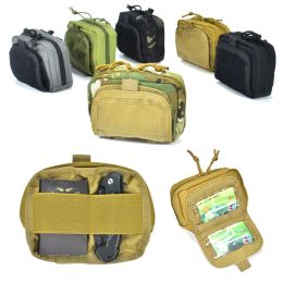 Bags Tactical Molle EDC Pouch Outdoor Hunting Accessory Bag Utility Gadget Gear Bag Multifunction Tool Bags Military Map Pocket Pack