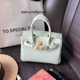 Women Leather Handbag L Head Layer Cowhide Mini Bag Womens Green Leather Handbag High-end and Versatile Single Shoulder Crossbody