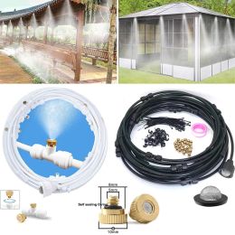 Sprayers Free Shipping Misters for Outside Patio,Outdoor Water Misting Cooling System 6M/9M/12M/15M/18M