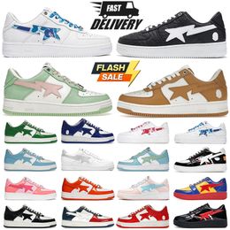 men women designer Casual shoes Black Sax Orange Black White Grey Black Combo Pink Pastel Green Camo Blue Blue Suede Line Camo White mens trainer sneakers