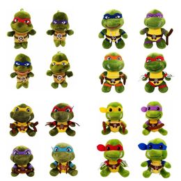 cute battle turtle plush toy children's game playmate holiday gift room decoration