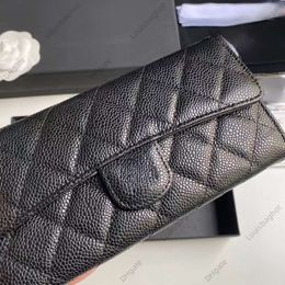 Wallet Designer Woman Small Wallet Holder Wallet Caviar Wallet Zipper Wallet Womens Genuine Leather Wallet Long Wallet Quilted Fashion Clutch Bag Wholesale