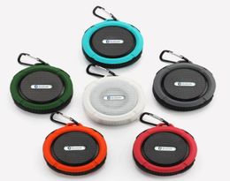 C6 IPX7 wireless Bluetooth Speaker waterproof Suction Cup speakers Hands MIC Voice Box portable bluetooth 30 for iphone2693419