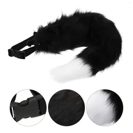 Pendant Necklaces Tail Prop Squirrel Plush Animal Halloween Fursuits Accessories Tails Costume