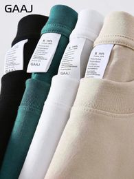 100 Cotton T shirt For Men WomenShort Sleeve Summer Plain TopsSolid Casual Male Tee ShirtsHigh Quality Clothing7.4oz 210gsm 240313