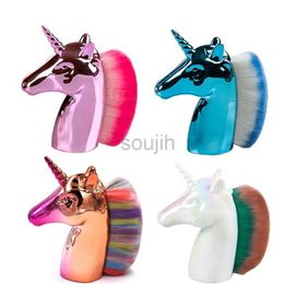 Makeup Brushes Unicorn Nail Dust Brush Nails Accessories Remove Manicure Dust Brush Nail Gel Brushes Makeup Brush Manicure Tools ldd240313