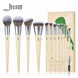 Makeup Brushes Jessup Makeup Brushes Set Powder Angled Concealer Blending Eyeshadow Eyebrow T327 ldd240313