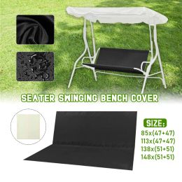 Nets Garden Seater Swing Cover Chair Bench Replacement Waterproof Thickened Outdoor Swing Case Chair Cushion Backrest Dust Cover