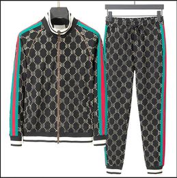 2023ss designer Men Tracksuits Two Pieces Sets Female Hoodie Jackets Pants With Letters Side For young Slim Jumpers man Tracksuit Autunmn Spring Outwears