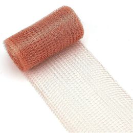 Netting 3/6M Mesh Roll Pest Control Woven Philtre Mesh Wires Pure Copper Mesh for Snail Birds Mouse Rat Rodent Control Garden Netting